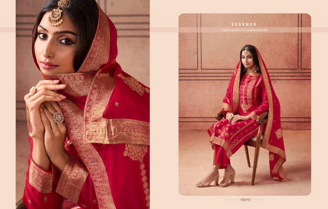 Aurum By Zisa Pure Weaving jacquard Salwar Kameez Wholesale Shop In Surat